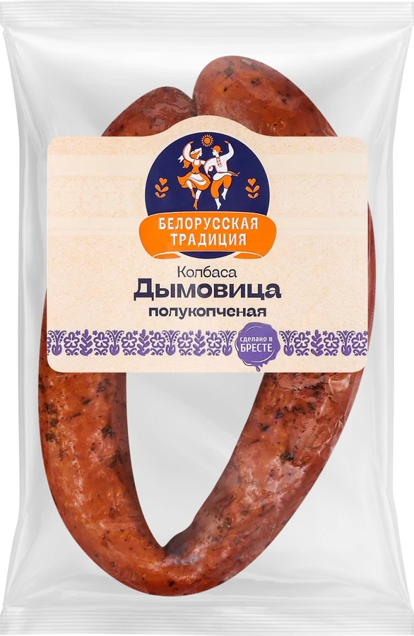 Миниатюра Колбаса "Дымовица" рубленная полукопченая Белорусская