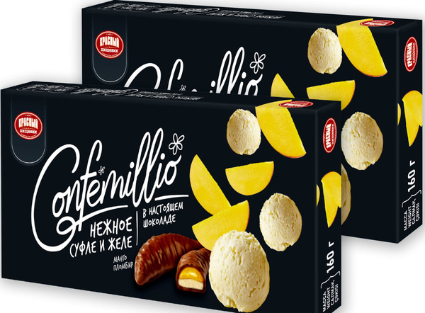 Миниатюра Конфеты Confemillio манго и пломбира, 160 гр. Беларусь
