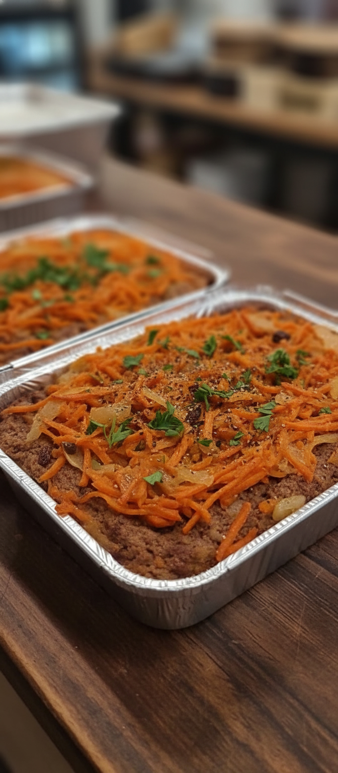 Запеканка из печени с морковью и овощами замороженная 500 гр.
