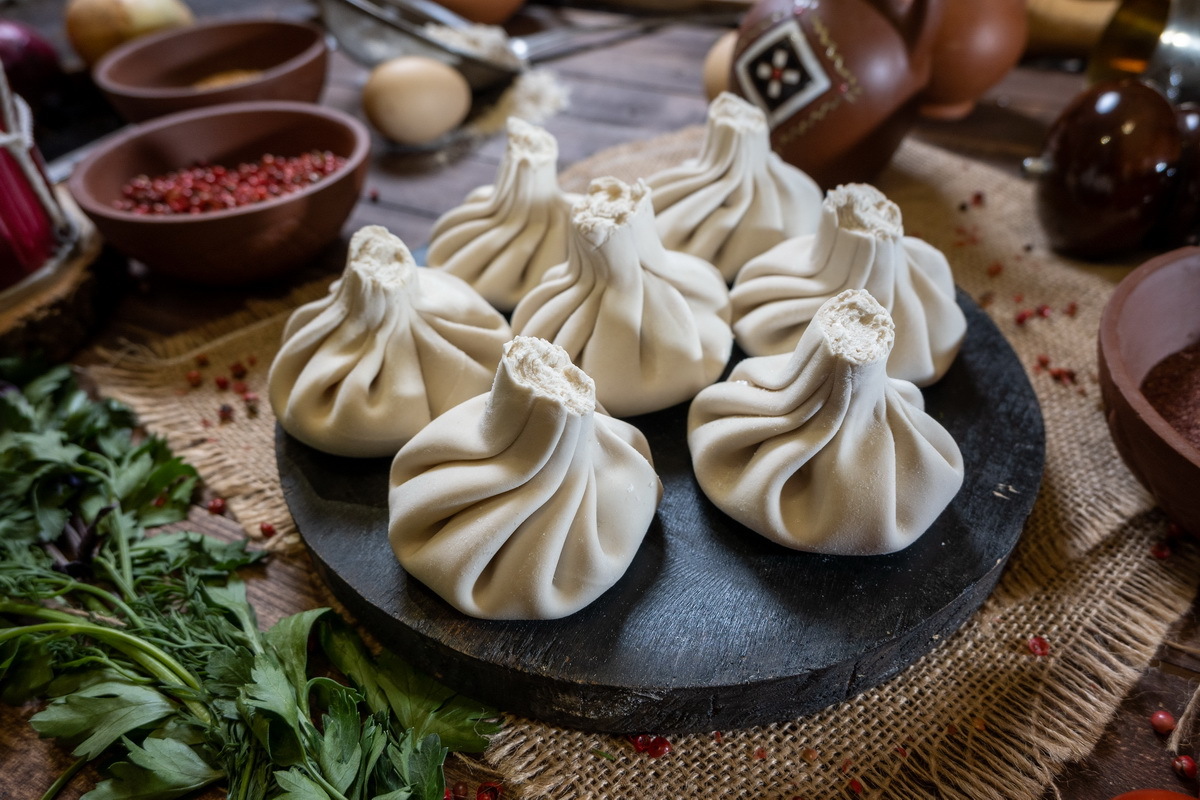 Хинкали с телятиной (шоковая заморозка, сочные) 900 гр.