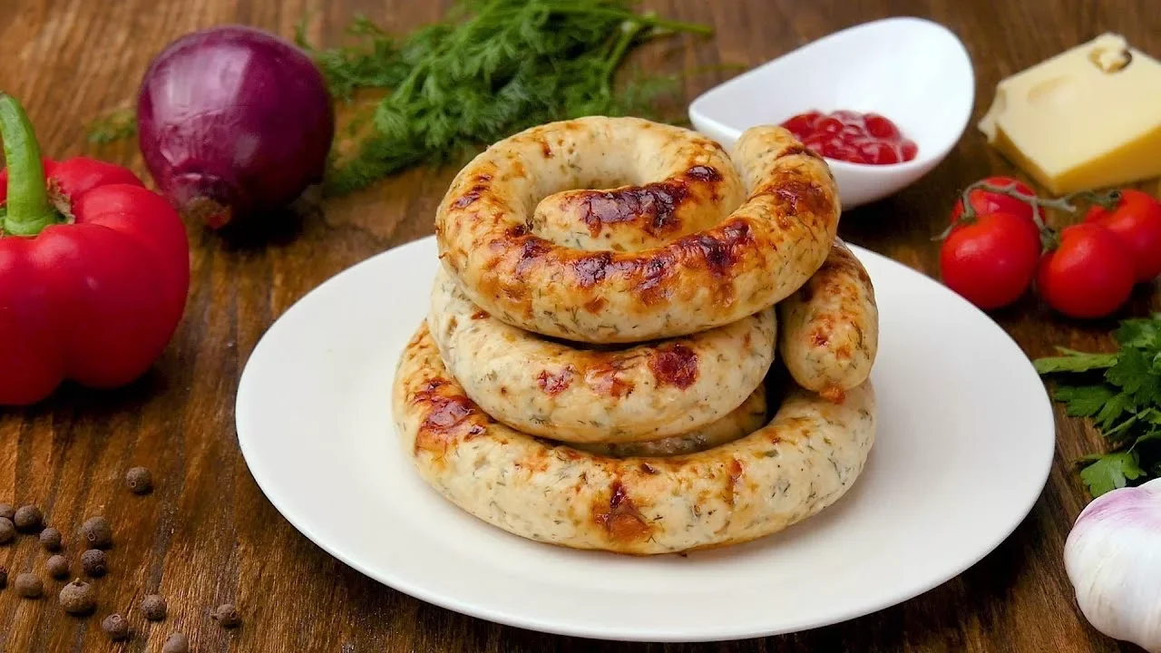 Колбаски куриные "Сливочные с сыром" Смоленский мастер 800 гр.