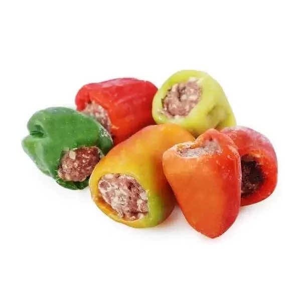 Миниатюра Перец фаршированный со свининой, говядиной и мясом птицы "По-сомовски" полуфабрикат замороженный