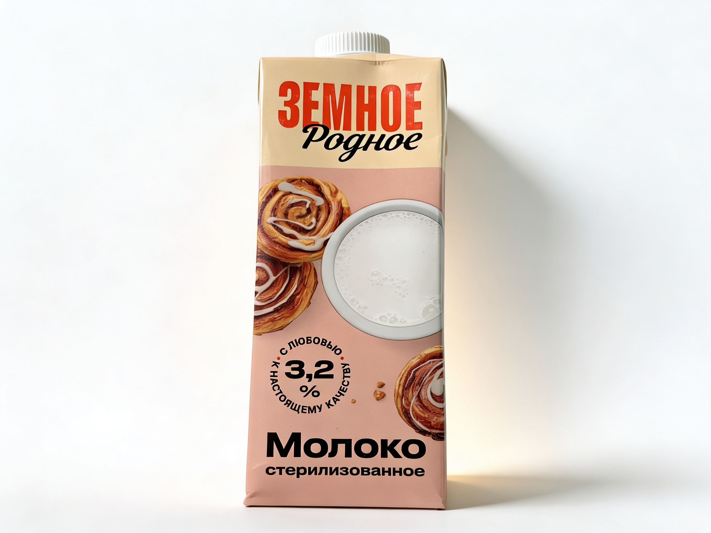 Молоко 3,2% 1л. Молочный мир Беларусь